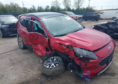 2022 Ford Escape Titanium Hybrid z USA, uszkodzony, nr VIN 1FMCU9DZ1NUA34474